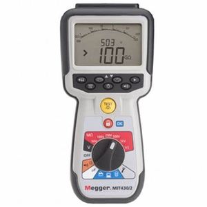 เครื่องทดสอบความต้านทานฉนวนยี่ห้อ Megger รุ่น MIT400/2 ของอเมริกา 250V 500V 1000V สำหรับการวัดและวิเคราะห์ - Product Image 1