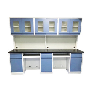 Steel Laboratory Workbench <b>Laminate</b> Top Industrial Design For School Lab Furniture - Product Image 1