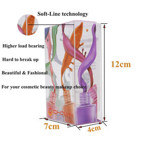 Caja de regalo de cristal de plástico transparente, acetato de PVC PET cuadrado transparente <span class=keywords><strong>para</strong></span> esmalte de uñas, embalaje cosmético, lápiz labial de Perfume, Crema <span class=keywords><strong>para</strong></span> Ojos - Product Image 5