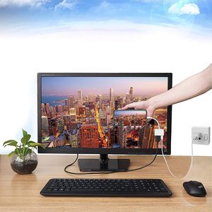 Sử Dụng Nhà Thiết Kế Di Động HD-MI Máy Chiếu Kỹ Thuật Số AV Adapter Cable 1080P Video Âm Thanh Sync Màn Hình Chuyển Đổi Với Sạc Cổng - Product Image 5