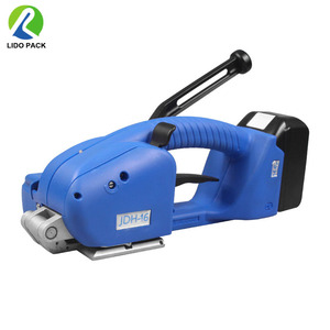 JDH-16 hand held Batterie cerclage outils pour PP sangles PET petite main alimenté machine d'emballage - Product Image 1