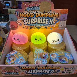 Soft Stress Relief Home Bedroom Decor Dumpling Night Light Dumplings Lights Dumpling Squishy Dumpling Squishy Light - Product Image 5