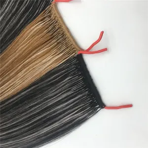 Cotton Thread Hair Korean Extension Type I-Tip String Qingdao Nice Products Co. T No Harm On The Original