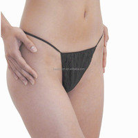 Sous-vêtements jetables en non-tissé, bas de string à taille basse, économiques, sexy et pratiques pour tous les jours