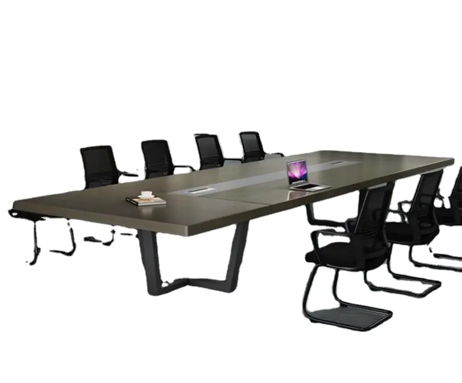 แฟชั่นโมเดิร์นโต๊ะประชุมขนาดใหญ่โต๊ะประชุมยาวโต๊ะประชุม 12 คนโต๊ะประชุม