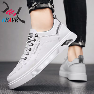 Zapatos Casuales para Hombre al por Mayor, Elegantes y Cómodos, Planos, para Skateboard, Ligeros, Transpirables, con Parte Superior de Cuero y Entresuela de Goma - Product Image 5