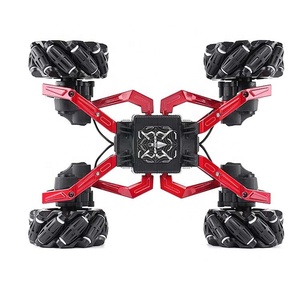 Coche RC de Acrobacias con Control Remoto de Doble Cara 2.4G, Coche RC de Acrobacias con Tracción en las 4 Ruedas, de Aleación, con Luces y Música - Product Image 6