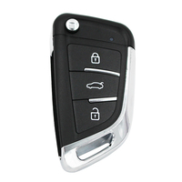 Funda inteligente sin llave para coche, Universal, 2, 3, 4 botones, hoja sin cortar, en blanco, gran oferta