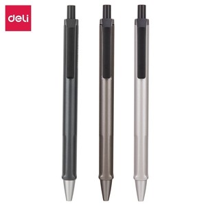Stylo gel DELIT A17 de haute qualité, noir, 0,5 mm, pour signature professionnelle, à encre à base d'eau, avec boîte. - Product Image 1
