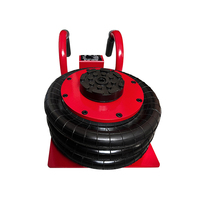 Cric pneumatique portable 3000 kg – Cric gonflable pour voiture avec coussin d'air réglable et pliable pour réparation automobile