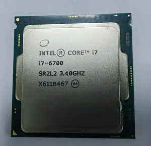 Bilgisayar CPU i7 i7-6700 i7 6700 3.4GHZ LGA 1151 CPU İşlemci Intel Core 65W 8MB önbellek 3.4GHz turbo 4Ghz İşlemci