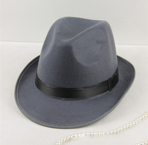 Sombrero Fedora de Ala Corta con Lazo Personalizado de Alta Calidad - Product Image 5