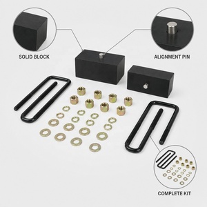 MARVELAND Kit de bloc de rehausse de suspension arrière en aluminium massif de 2 pouces (50 mm) pour Mitsubishi Triton 2005-2026 - Product Image 4