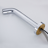 Robinet de cuisine et salle de bain moderne à poignée unique, à capteur infrarouge automatique, sans contact, électronique