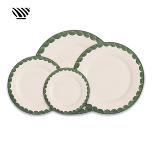 <span class=keywords><strong>Service</strong></span> de <span class=keywords><strong>vaisselle</strong></span> en céramique à bord festonné pastel - Mariages, hôtels, personnalisable, écologique, passe au lave-<span class=keywords><strong>vaisselle</strong></span>, <span class=keywords><strong>vaisselle</strong></span> pour une ambiance vibrante - Product Image 6