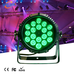 SAILWIN Projecteur LED extérieur IP65 18*10W 4 en 1, éclairage de scène LED Ao Ar <span class=keywords><strong>Livre</strong></span> Par Luz pour fêtes, concerts, mariages en plein air - Product Image 2
