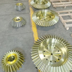 Engrenages coniques à grands modules usinés en usine pour pièces de transmission dans les industries minière et métallurgique - Neufs, usinés à la fraise - Product Image 5