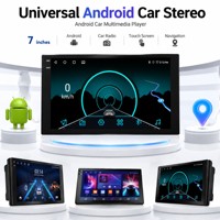 10% de réduction sur autoradio Android 11 7 pouces avec écran tactile intégré, 2 Go de RAM, 64 Go de stockage, CarPlay sans fil, Android Auto, GPS, Wi-Fi double bande et Bluetooth 5.0