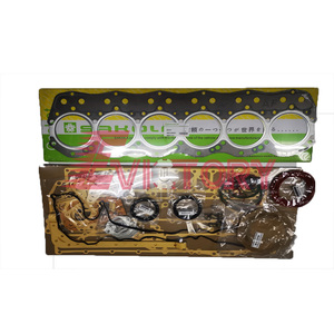 Cho Mitsubishi động cơ 6D22 6D22T đại tu kit Piston + RING Set + Head Gasket Kit + vòng bi + Liner Set + 12 cái van - Product Image 3