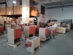 فرن أنبوبي دوار للمختبرات للتسخين السريع، أنبوب معالجة 40 مم يصل إلى 1200 درجة، فرن قابل للإمالة للبيع - Product Image 6