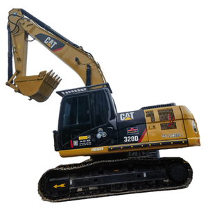 รถขุดไฮดรอลิกตีนตะขาบ Caterpillar 320D ขนาด 20 ตัน นำเข้าจากญี่ปุ่นแท้ มือสอง สำหรับงานเคลื่อนย้ายดินในไซต์งาน - Product Image 1