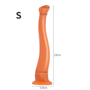 Jouets sexuels anaux pour adultes, hommes et femmes, avec un énorme dildo long et un plug anal, pour massage en extérieur - Product Image 6