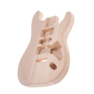 Cuerpo de guitarra de tilo sin acabar para kits de construcción DIY, ¡gran oferta! - Product Image 2