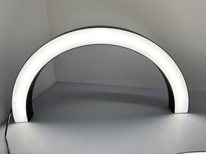 Lampadario a sospensione con Design irregolare a forma di mezza lampada lampadario moderno lampadario personalizzato - Product Image 5