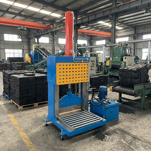 Máquina de Corte de Caucho para Reciclaje de Neumáticos Usados, Estructura de Cizalla de Alta Resistencia para Bloques de Neumáticos, Máquina de Pretratamiento de Gránulos de Caucho - Product Image 4
