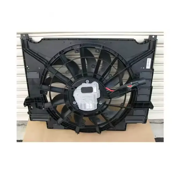 Grosir kipas pendingin radiator mobil 850W kualitas tinggi untuk Land Rover Velar 3.0T OEM LR116202 LR116200 fan