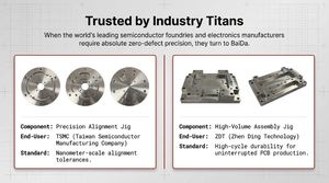 Pièces usinées CNC sur mesure pour la robotique et l'automatisation |   Fournisseur de composants CNC 5 axes de haute précision - Product Image 4