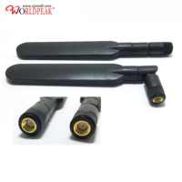Antenne canard en caoutchouc 2.4GHz 5GHz 4G LTE M.2 UFL MHF4 U.fl Câble d'extension vers WiFi SMA Pigtail pour antenne de routeur sans fil
