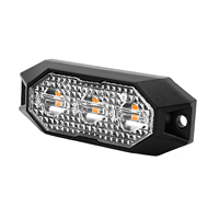 Luz LED para Tablero con Certificación ECE R65 E9, 12-24V, Carcasa de Aluminio, Luz Intermitente con 16 Patrones de Destello