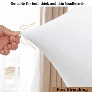 Copri Testata <span class=keywords><strong>Letto</strong></span> King Size, Fodera <span class=keywords><strong>per</strong></span> Testiera Elasticizzata, Rivestimento Antipolvere <span class=keywords><strong>per</strong></span> <span class=keywords><strong>Letto</strong></span> Singolo, <span class=keywords><strong>Matrimoniale</strong></span>, King - Product Image 2