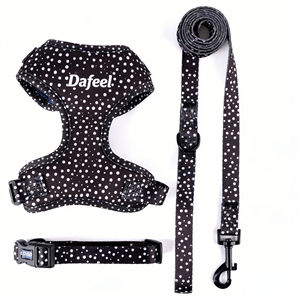 Conjunto de Collar, Correa y Arnés para Perro, Personalizable con Logotipo, Ajustable, Acolchado y Suave, para Paseos al Aire Libre - Product Image 5