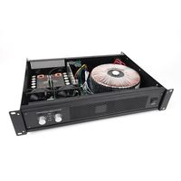 Amplificateur de puissance professionnel DP1200 2U à double canal 1200W Classe D H Hybride pour système audio de scène et enceintes de spectacle en direct