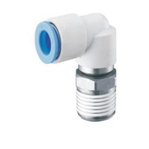 Nhanh chóng quay 800 vòng/phút KSL6-01S 4-M5 8-02S <span class=keywords><strong>right</strong></span> <span class=keywords><strong>angle</strong></span> chủ đề tốc độ cao xoay đẩy trong nhựa khí nén một cảm ứng Ống phù hợp - Product Image 1