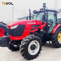 Nouveau design, vente chaude : Tracteur agricole à roues chauffantes de type cabine 150 CV 1504