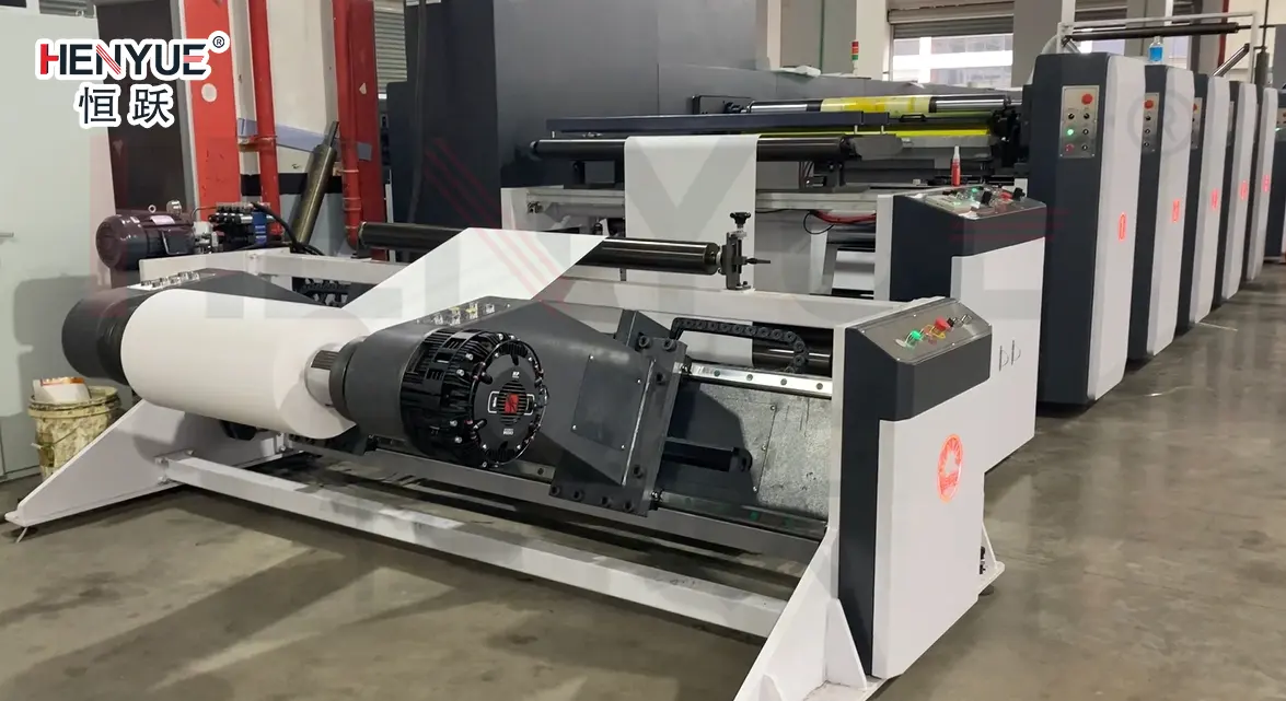 ग्रीनप्रिंट सर्वो हॉरिजॉन्टल फ्लेक्सो प्रिंटिंग मशीन HJA 1270