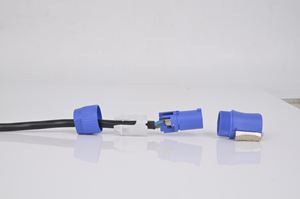 Précision Pro Audio APCON15-6FT PowerCON 3 Broches DMX <span class=keywords><strong>Combo</strong></span> Connecteur Câble - Product Image 5