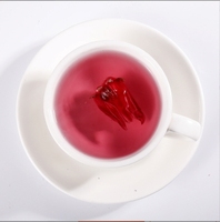 Fleur d'hibiscus séchée en vrac Roselle rouge séchée naturelle Thé aux fleurs entières d'hibiscus