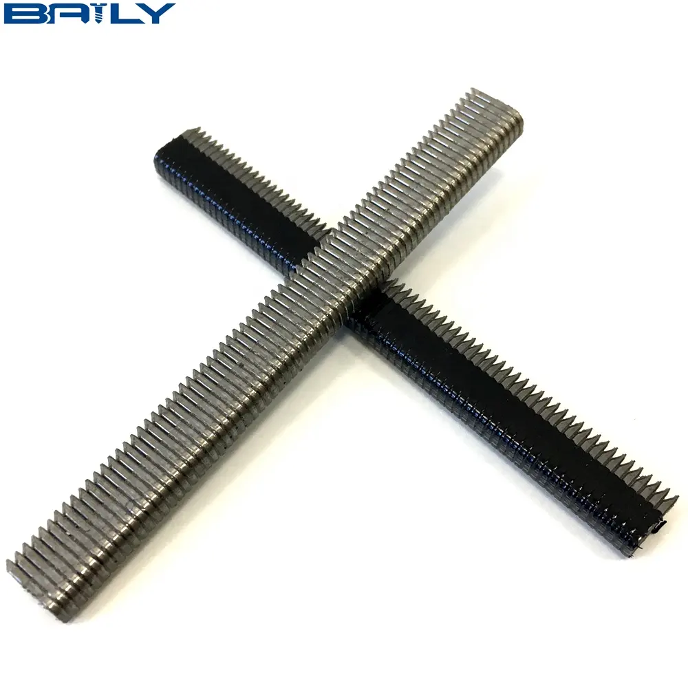 Stainless High Carbon Steel Staple Brad Nail 410K 413K 416K for Rattan Furniture Manufacturing