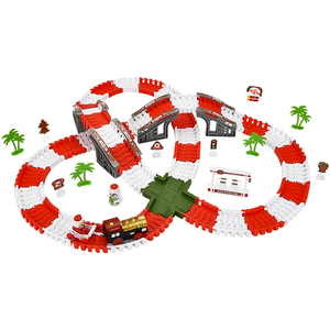 Juguete <span class=keywords><strong>de</strong></span> <span class=keywords><strong>tren</strong></span> <span class=keywords><strong>de</strong></span> Navidad 2025 para niños, juguete con ranura eléctrica <span class=keywords><strong>de</strong></span> Papá Noel, escala 1:64, AA Batería alcalina, plástico, regalo <span class=keywords><strong>de</strong></span> 2 a 4 años - Product Image 1