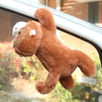 Jouet en peluche mignon magnétique, poupée en peluche allongée, design personnalisé (paresseux, phoque, chat, singe), ornement pour intérieur de voiture, cadeau, vente en gros
