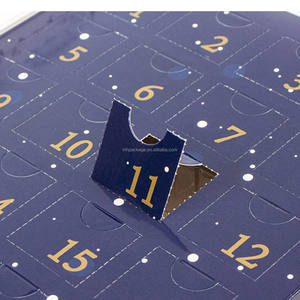 Petites bouteilles Joyeux Noë<span class=keywords><strong>l</strong></span> personnalisées Liqueur Whisky Gin Boissons <span class=keywords><strong>Calendrier</strong></span> <span class=keywords><strong>de</strong></span> <span class=keywords><strong>l</strong></span>'<span class=keywords><strong>Avent</strong></span> Boîte cadeau aveugle avec trous <span class=keywords><strong>de</strong></span> ligne <span class=keywords><strong>de</strong></span> déchirure - Product Image 2