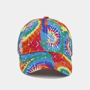 Casquette de baseball arc-en-ciel de style européen et américain, unisexe, tendance, accessoire de protection solaire pour les vacances à la plage - Product Image 2