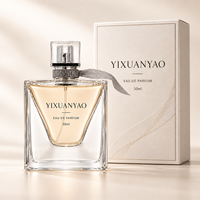 Vente en gros de flacons de parfum en verre vides de 30 ml, 50 ml, 75 ml, emballage de parfum de luxe pour marque