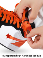 1 Paire de Lacets AJ 36 Couleurs pour Baskets Plates Classiques AF1/AJ Lacets de Chaussures de Sport Hommes Femmes Enfants Cordons Décontractés