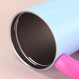 Custom 40oz <b>Large</b> Capacity Ice King <b>Cup</b> Outdoor Stainless Steel Travel Car Insulated Tumbler <b>Cup</b> with Carry-on with Handle - Product Image 5
