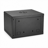 Armoire de serveur compacte 4U 19 pouces, coffret réseau sur pied avec porte vitrée verrouillable, fourniture directe usine